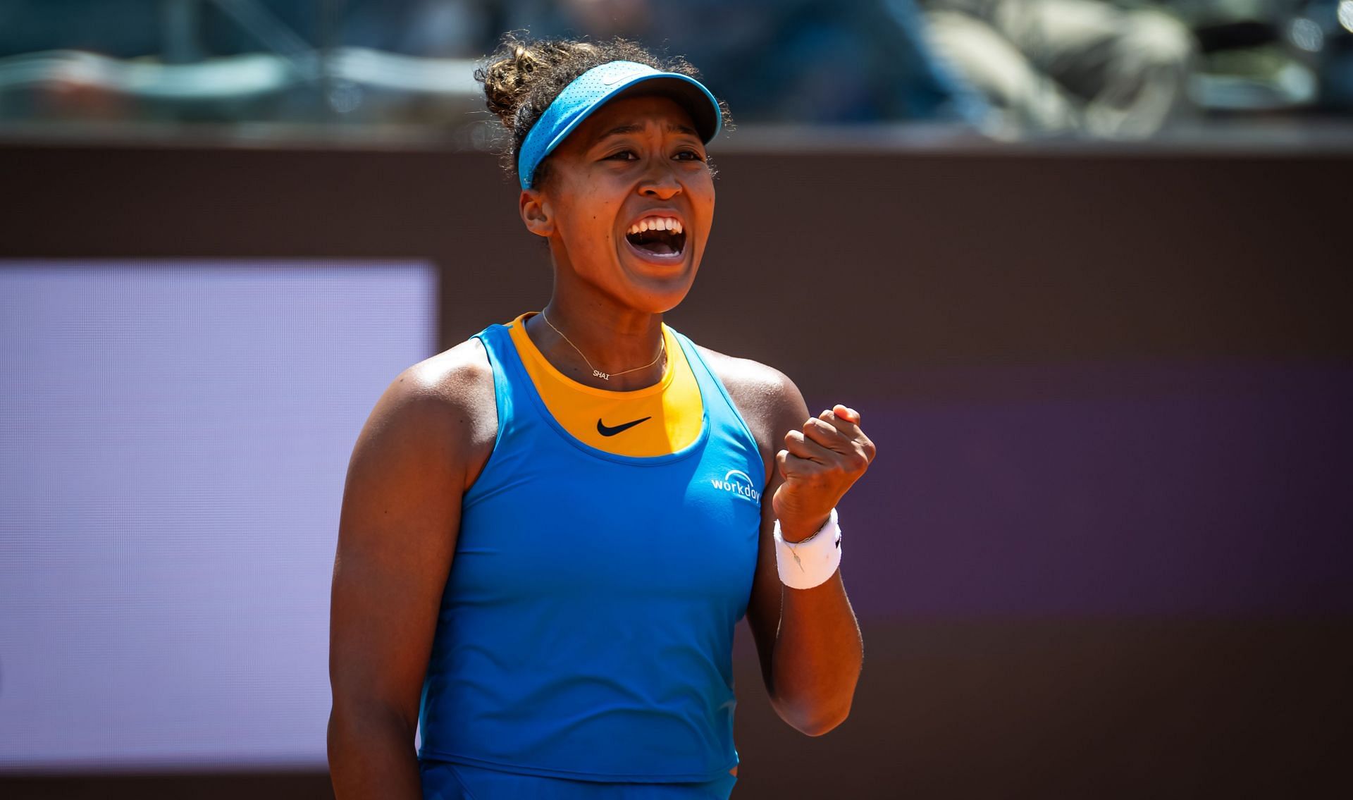 Naomi Osaka at the Italian Open 2025 - Source: Getty